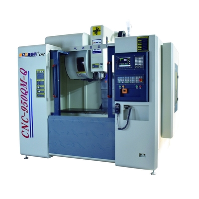 Industriële 3 Ascnc Verticale Malenmachine 0.008mm herhaalt het Plaatsen Nauwkeurigheid